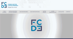 Desktop Screenshot of fonds-fcde.fr